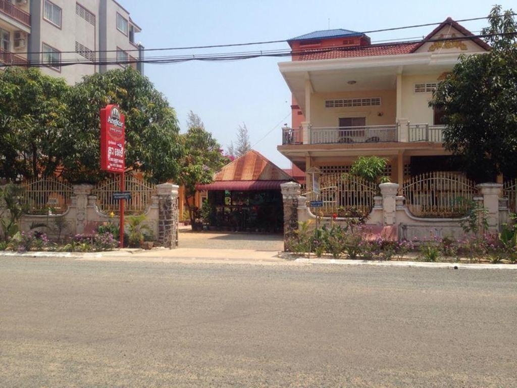 Ta Eng Guesthouse Kampot Eksteriør billede